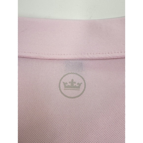 NWT Peter Millar SOUL Performance Jersey Golf Polo Shirt MROSE Pink XL $105 - Picture 8 of 10